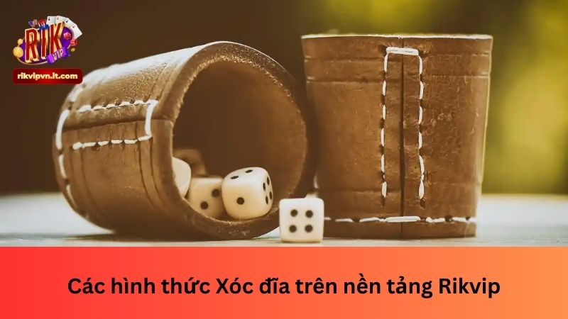 Các hình thức Xóc đĩa trên nền tảng Rikvip