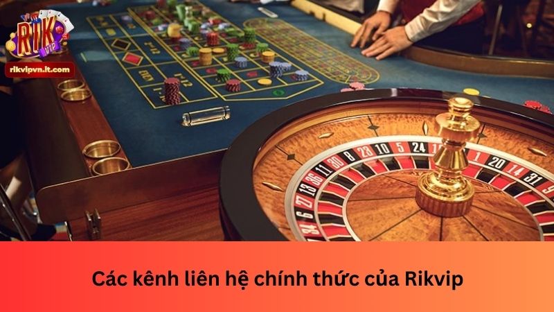 Các kênh liên hệ chính thức của Rikvip