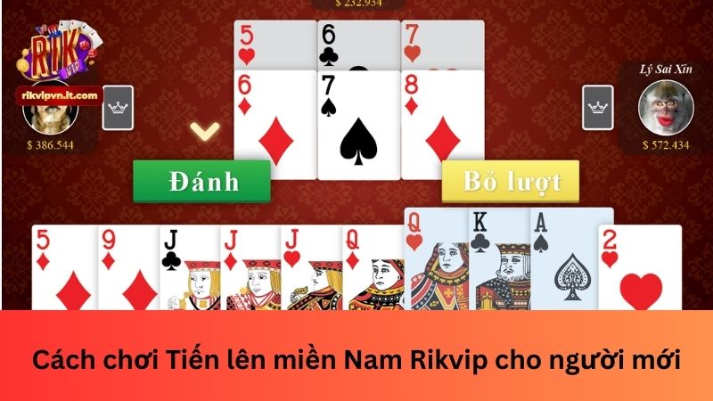 Cách chơi Tiến lên miền Nam Rikvip cho người mới