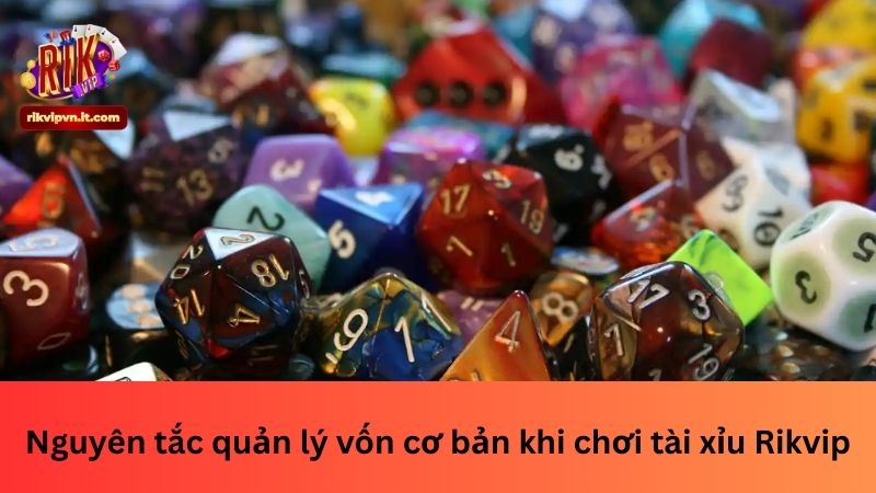 Nguyên tắc quản lý vốn cơ bản khi chơi tài xỉu Rikvip