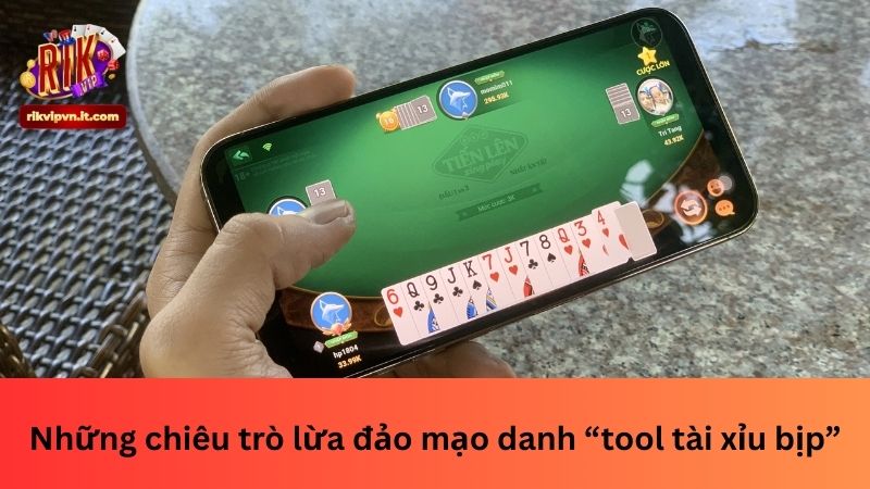 Những chiêu trò lừa đảo mạo danh “tool tài xỉu bịp”