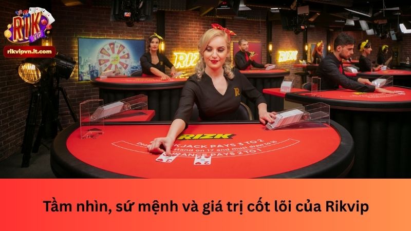 Tầm nhìn, sứ mệnh và giá trị cốt lõi của Rikvip